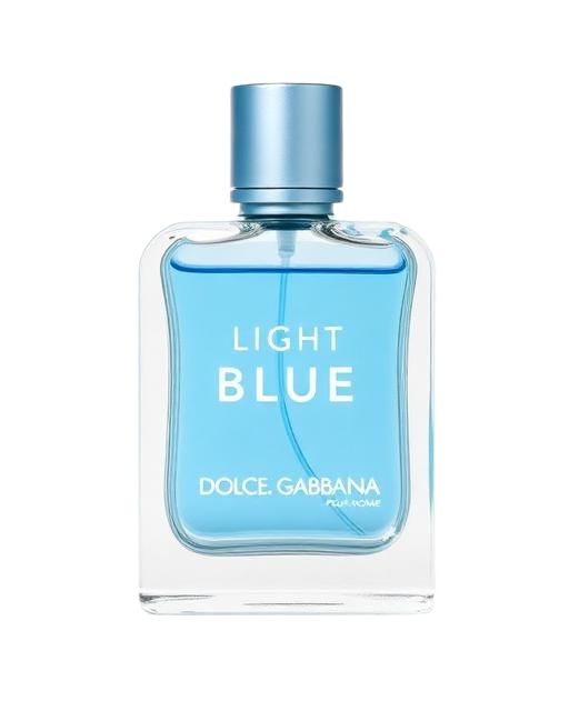 Light Blue Homme luxury perfume bottle