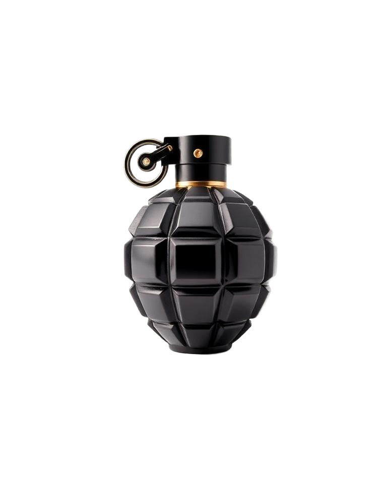 Spicebomb luxury perfume bottle